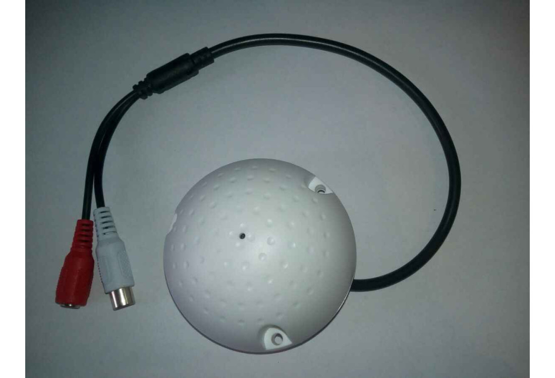 Mikrofon s předzesilovačem pro bezpečnostní EXTRA citlivý CCTV/AHD/CVI kamery TT-MIC009A