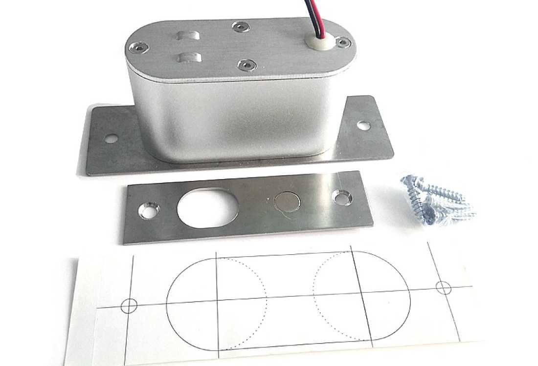 Mini zadlabací čepový zámek fail-safe, 12V | ZONEWAY BL-M3002