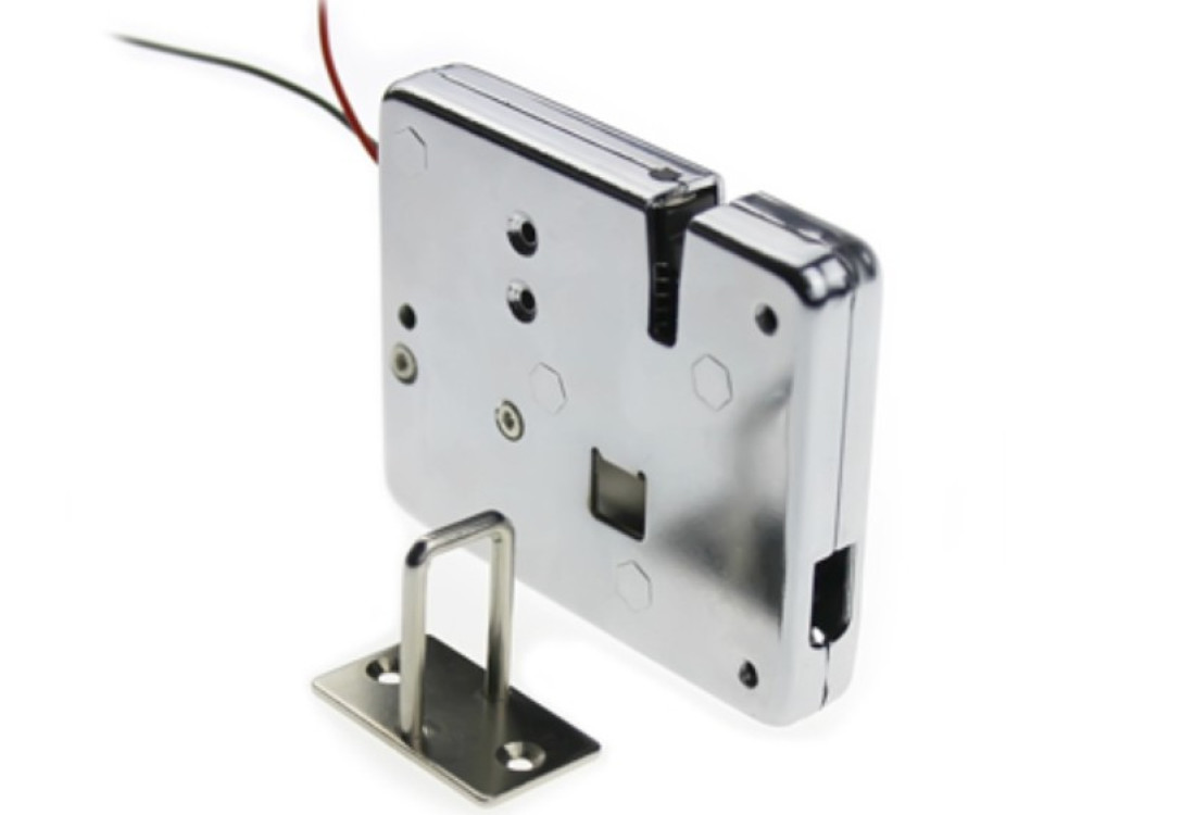 Elektrický třmenový zámek pro skříňky, 12V | ZONEWAY CB-93