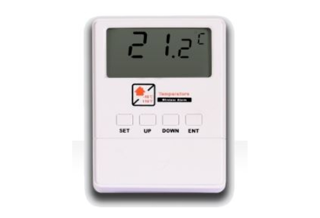 Bezdrátový termostat / detektor k GSM alarmu Alabastr 433MHz TD-01