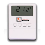 Bezdrátový termostat / detektor k GSM alarmu Alabastr 433MHz TD-01