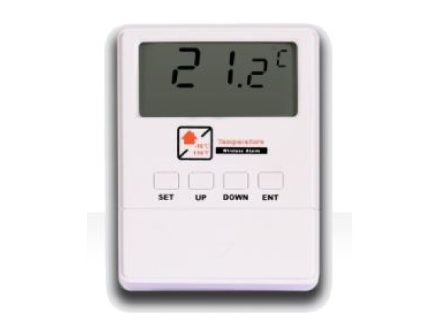 Bezdrátový termostat / detektor k GSM alarmu Alabastr 433MHz TD-01