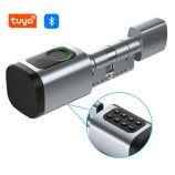 Chytrá dveřní vložka/klika ZONEWAY S2KF TUYA | PIN, RFID, otisk prstu, APP