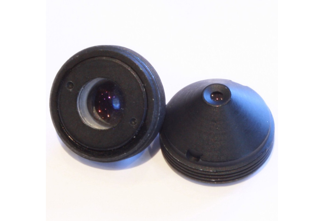 3,7mm dírková čočka - objektiv pro IP kamery, skrytá montáž